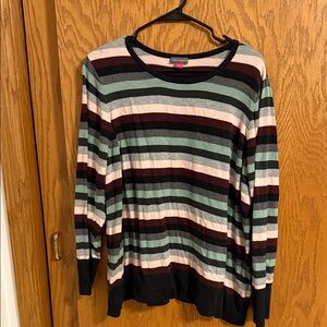 Vince Camuto Multicolor Striped Sweater